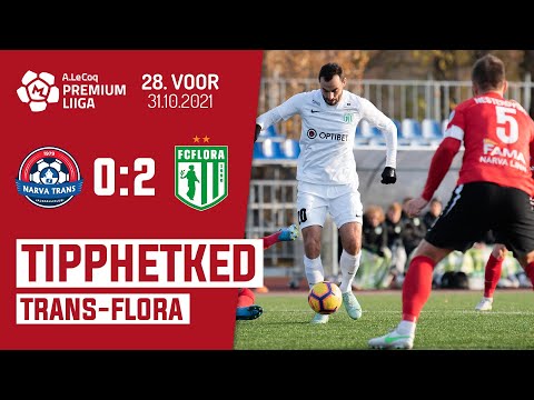 JK Narva Trans - Tallinna FC Flora l 0:2 l Premium liiga 28. voor l 2021