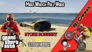 GTA-5 online | Stash House & Store Robbery Guide | Complete Money Making Guide 😉2023