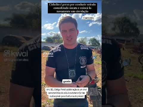 Delegado explica sobre o uso irregular de  motos de Leilão