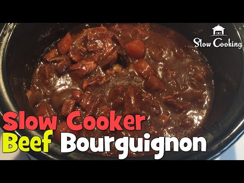 The Best Slow Cooker Beef Bourguignon on the Internet, Simply Beautiful