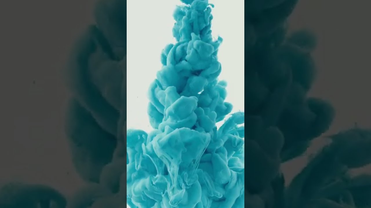 Satisfying Paint Drop on Water Footage #shorts