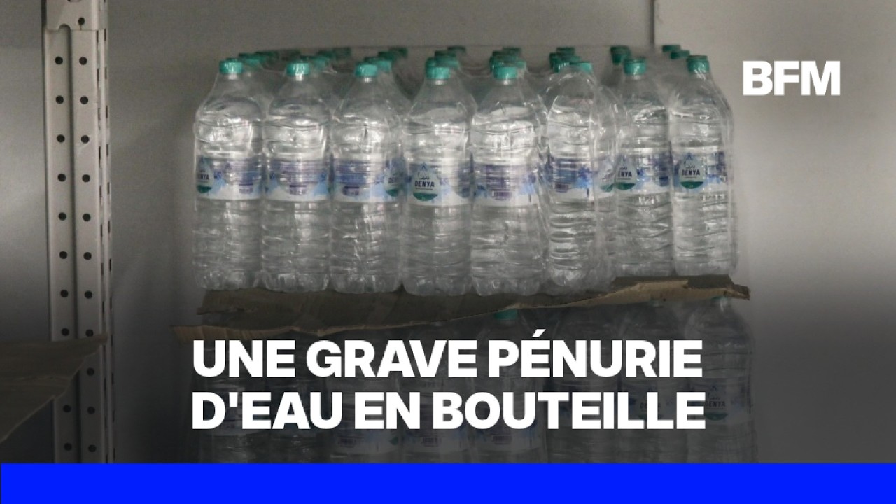En proie à une vague de chaleur, la Tunisie frappée par une importante pénurie d'eau en bouteille