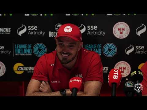 Joey O'Brien & Mark Coyle | Pre Match Linfield Press Conference | Part 1