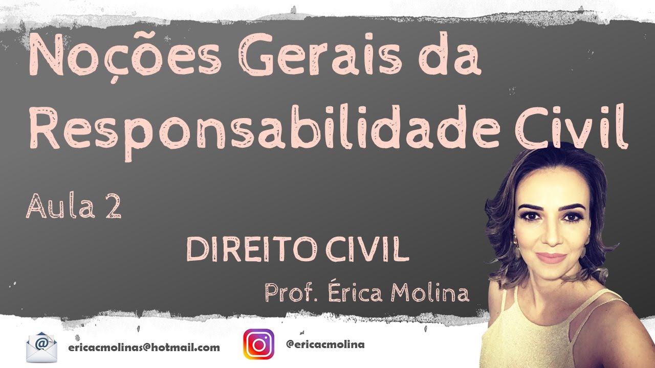 AULA 2 - NOÇÕES GERAIS DA RESPONSABILIDADE CIVIL