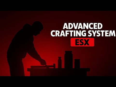 Advanced Crafting System Secret Development Esx Fivem Crafting Script