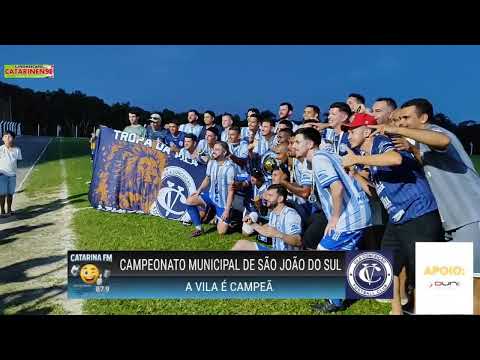 CAMPEONATO MUNICIPAL DE SAO JOÃO DO SUL 2025 | FINAIS | 07 DE DEZEMBRO