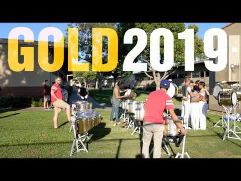 Gold Drumline 2019 - Warm Ups - 7/19 Bellflower, CA