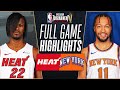 HEAT at KNICKS | NBA IN-SEASON TOURNAMENT ? | FULL GAME HIGHLIGHTS | November 24, 2023