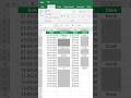 Fill Empty Cells in Excel smartly😎 | Excel tricks #shorts #excel
