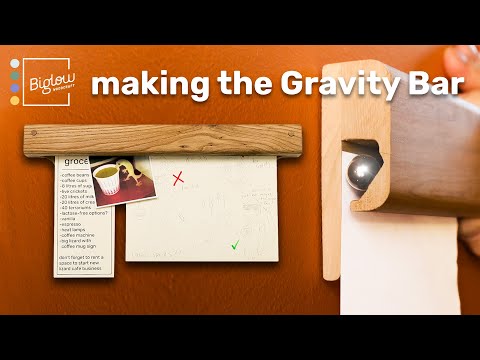One Day Build: Gravity Bar, Our Innovative Paper Goods Holder