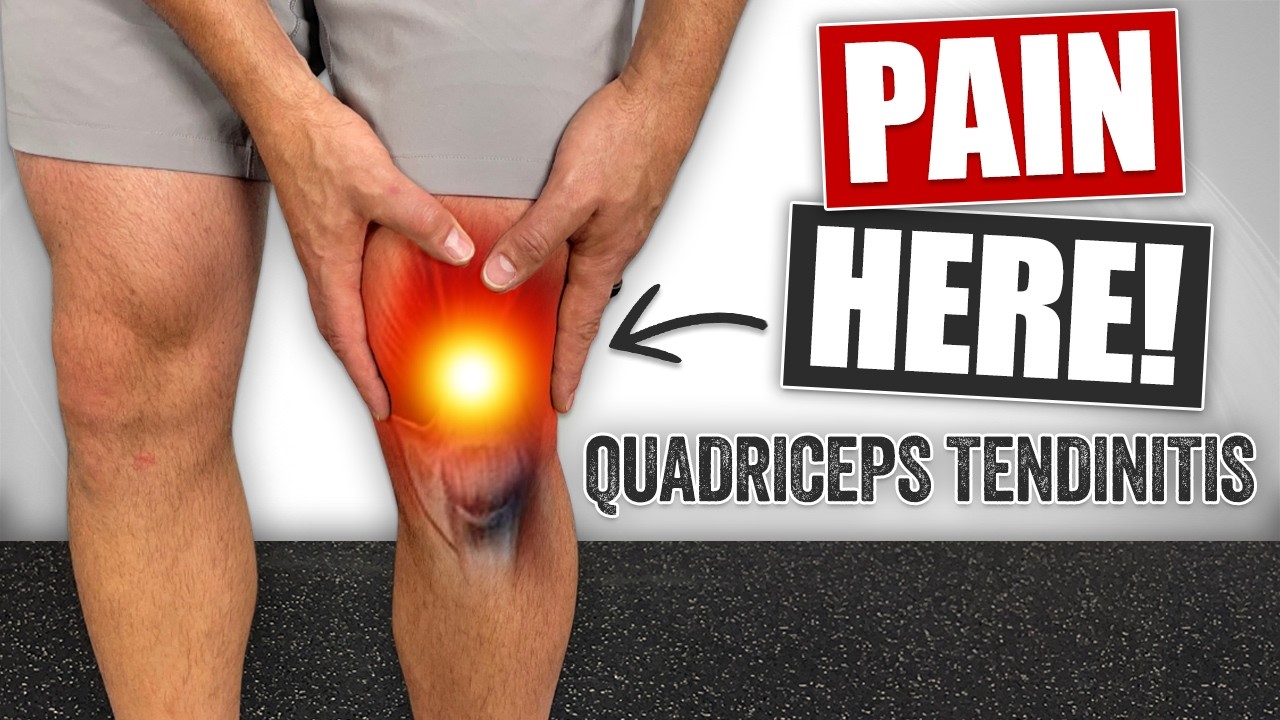 Fix Quadriceps Tendinitis FAST! [Knee Pain Relief Exercises]