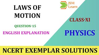 Laws of Motion NCERT Exemplar Solutions-Q-15