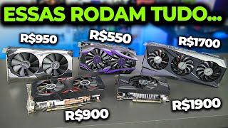 5 MELHORES PLACAS DE VÍDEO CUSTO BENEFÍCIO PARA COMPRAR EM 2025 (E RODAM TUDO)