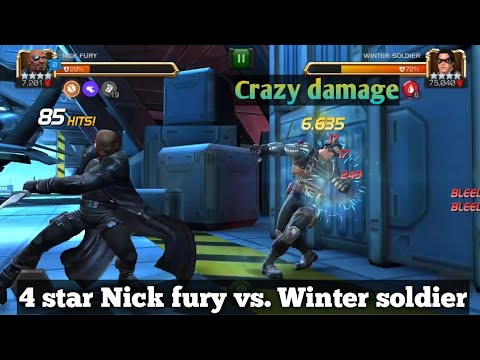 4 Star Nick Fury Vs. Winter Soldier [ ROL] Marvel Contest of Champions