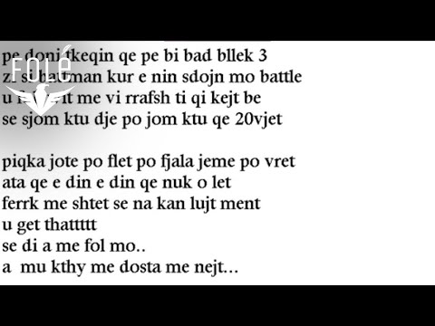 BLLEKI - PO HABITEN (LYRICS 2014)