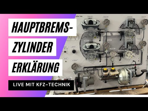 Hauptbremszylinder - Wie geht das? TANDEMHAUPTBREMSZYLINDER ERKLÄRT