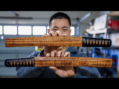 Making a $9,000 Pair of Damascus Tantos