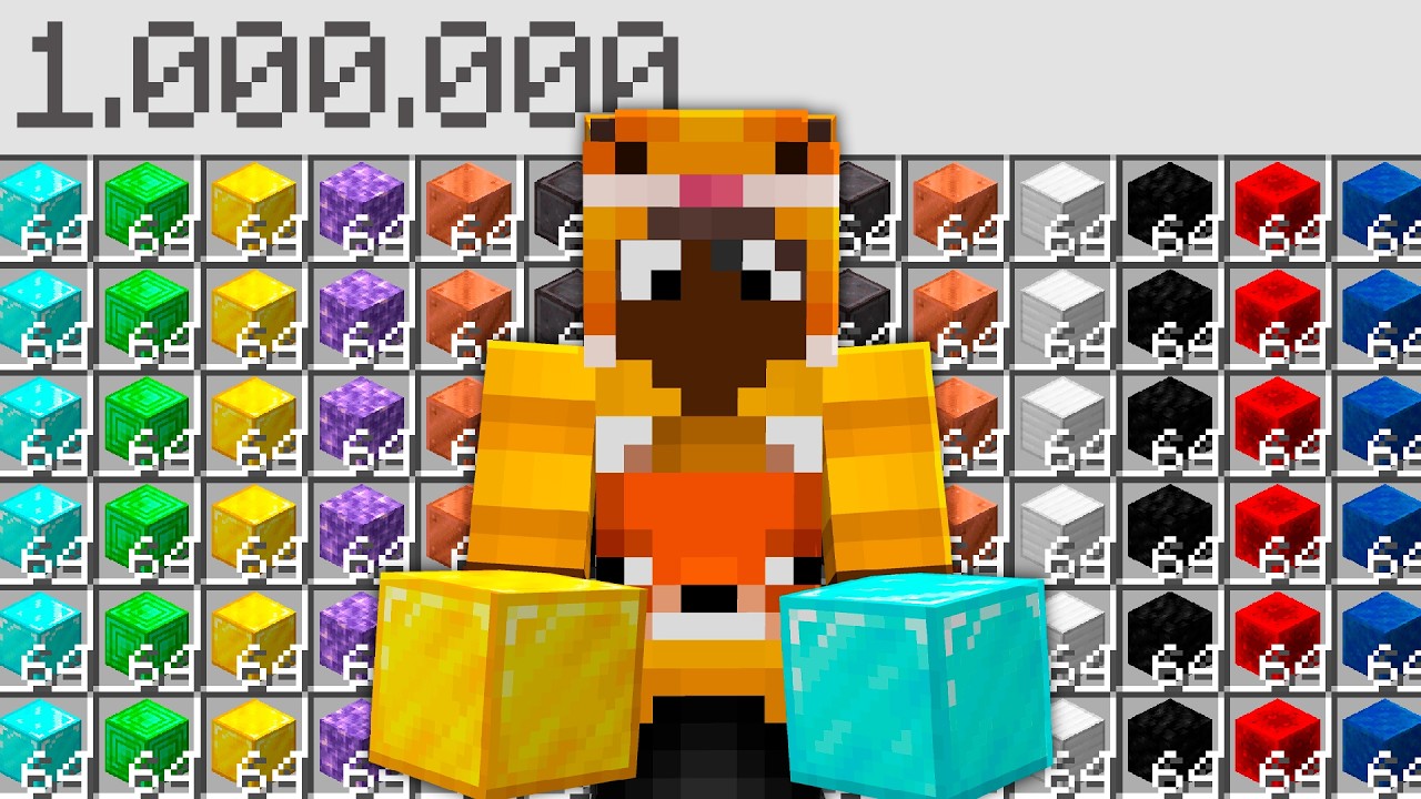 COLETEI 1 MILHÃO DE MINÉRIOS EM 7 DIAS!!