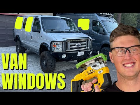 The ULTIMATE Van Window Guide (Concepts + Installation)