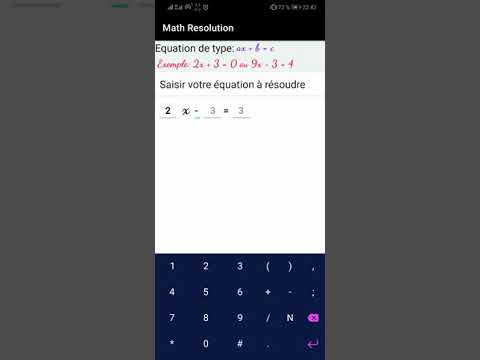 Equation Resolution