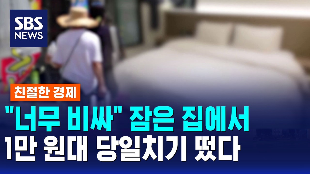 SBS 뉴스 당일치기 여행 유행 보도 썸네일
