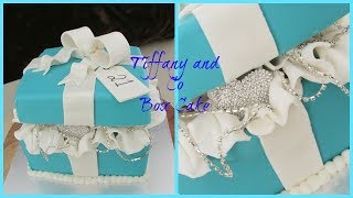 Tiffany an Co box Cake