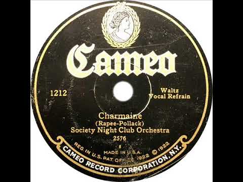 Society Night Club Orchestra - Charmaine