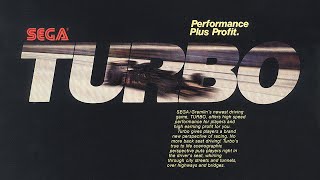 Turbo 1981 Arcade Live FLYER