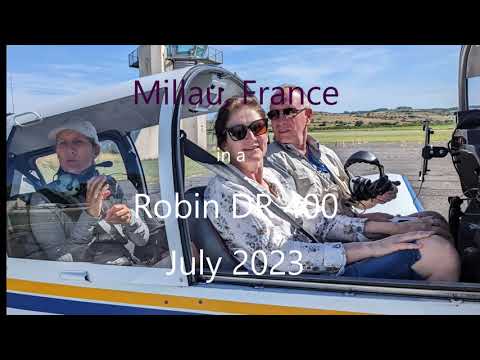 A scenic flight around Millau, France in a Robin D400