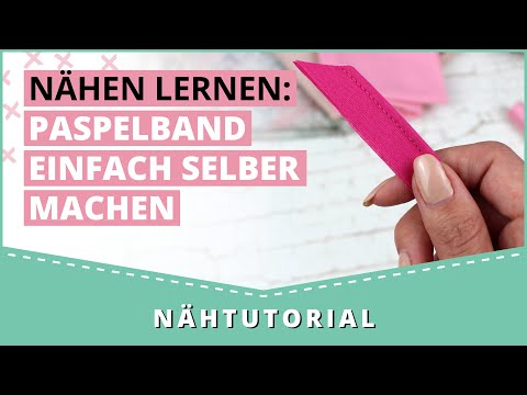 Paspelband selber machen – schnell und einfach erklärt