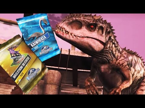 Jurassic World -  Maelstrom 08 Statue & Kaiwhekea Pack