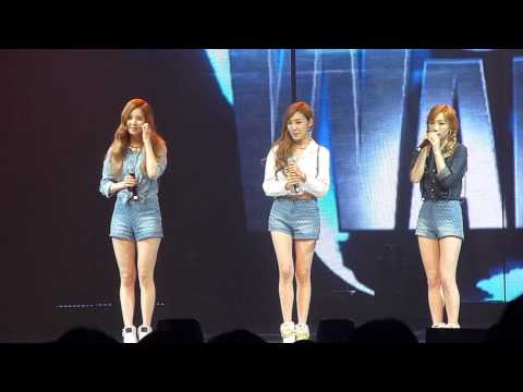 141007 TTS (TaeTiSeo) - Talk at WAPOP Concert [Fancam]