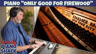 Video thumbnail for ORIGINALS FIREWOOD PIANO - Good Because It's Broken Bad by Woody Piano Shack