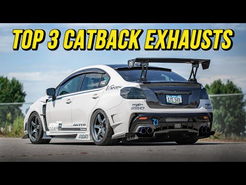 Top 3 Exhausts for 2015-2021 WRX/STI