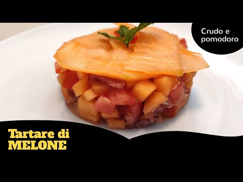 Tartare di Melone e Prosciutto Crudo | Ricetta Fresca e Saporita per l'Estate