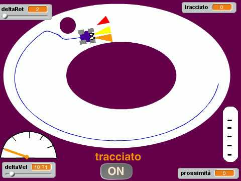 Simulazione robot in Scratch