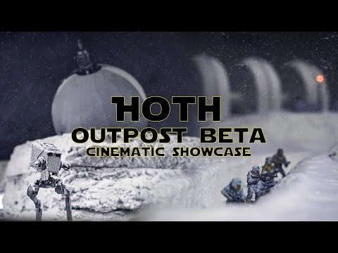 Star Wars LEGION | Full Cinematic Invasion of Outpost Beta | 4x8 foot Custom Legion Terrain