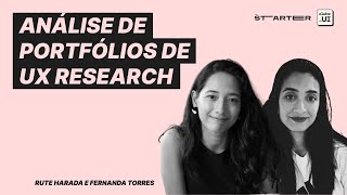 Webinar: Análise de Portfólios de  UX Research