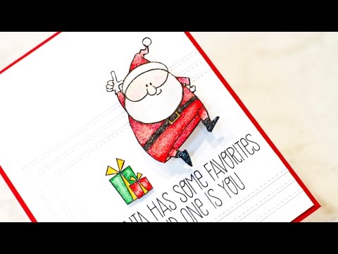 Shimmer Marker Watercolor - Holiday Cards