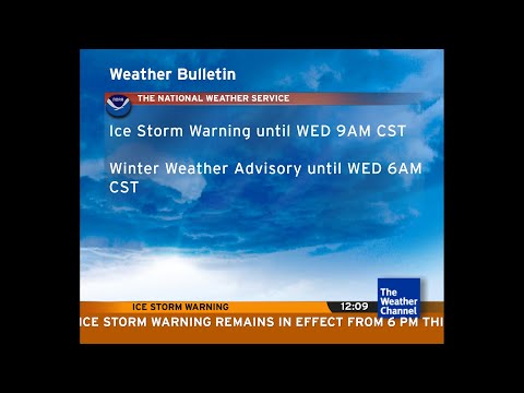 Intellistar 1 SD during Winter Storm Mara - Fort Smith, AR (1/30/23)