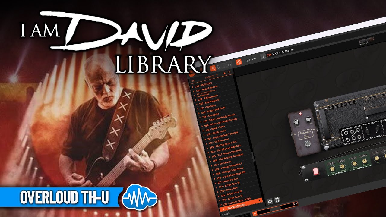 DVK046 - ( Bundle ) - DT Cover V1 + I Am David Library - Overloud TH-U 2 - Video Preview 2