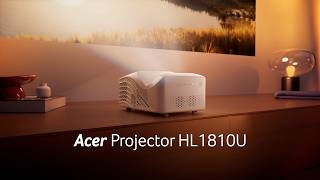 Acer HL1810U Projector – 2026 – Ultra Short Throw Projection Showcase