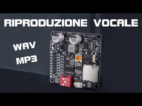 Dai voce ai tuoi progetti elettronici con o senza Arduino - Modulo DY-HV20T
