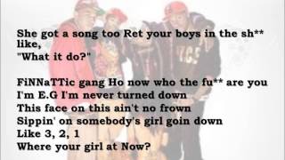 Finatticz-Dont drop that thun thun lyrics