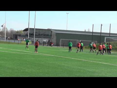 18 april 2015 VV De Meern D3 - DSO Ultrajectum D1 com 0-1 Kopbal Ouail