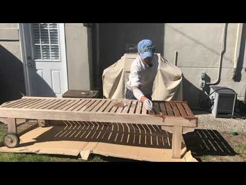 Teak Chaise Lounge Chairs