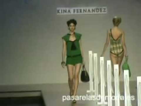 Desfile de Kina Fernández en Cibeles /sept. 08