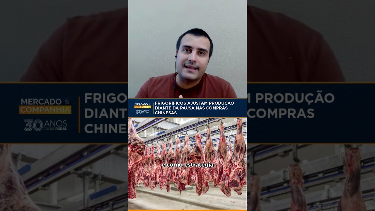 Frigoríficos desaceleram produção e dão férias coletivas após limite de cota com a China