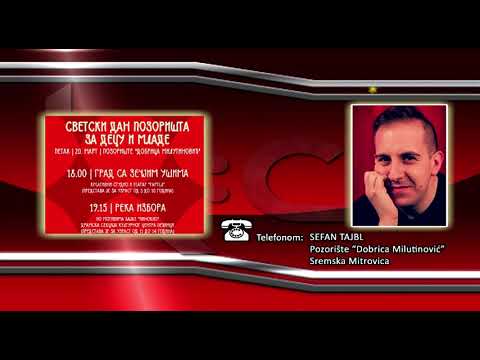 FONO: Stefan Tajbl - Svetski dan pozorišta za decu i mlade