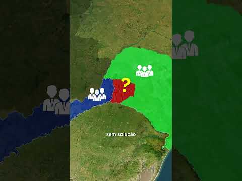 Você sabia que um pedaço da região sul quase foi parte da argentina?  #mapas #paraná #santacatarina
